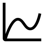 Chart Line Smooth SVG Icon